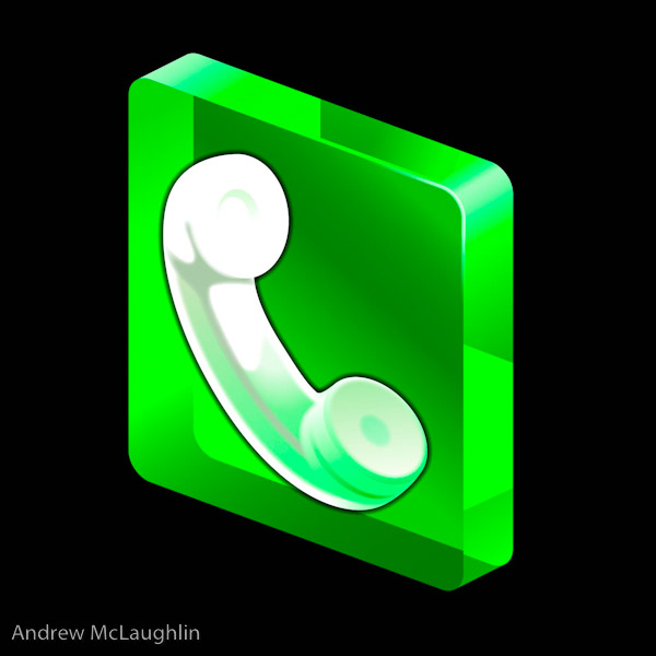 LG icon re-created in vector for LG advertising campaign