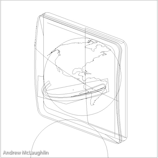 LG icon re-created in vector for LG advertising campaign