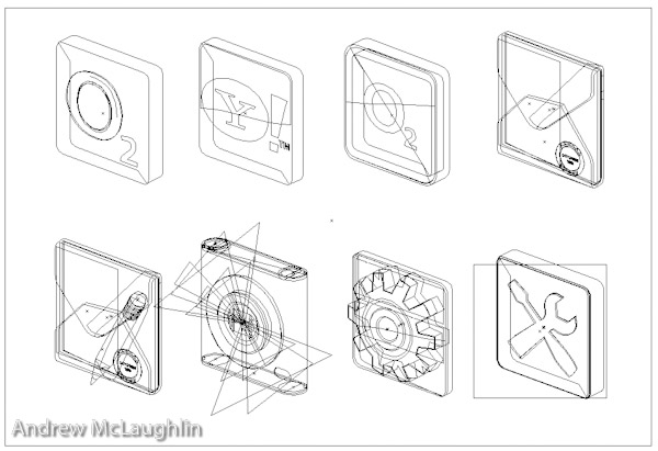 LG icon re-created in vector for LG advertising campaign